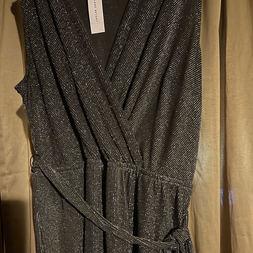 Black & Silver Sparkly Jumpsuit